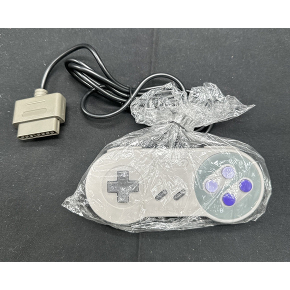 Vintage OEM Super Nintendo SNES Controller Gamepad Mario Yoshi Box No Manual - Picture 2 of 11